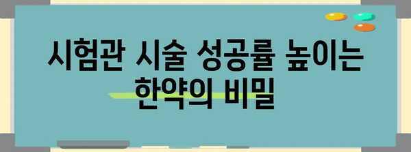 시험관 한약으로 생식력 향상 가이드 | 증진 위한 임상적 비밀