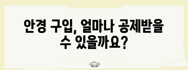 연말정산 안경 의료비 공제 꿀팁| 놓치지 말고 챙기세요! | 안경, 의료비, 공제, 연말정산, 절세