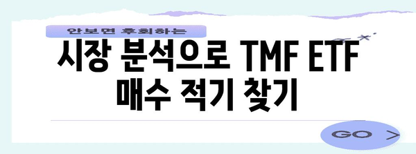 TMF ETF 매수 타이밍 | 시장 분석으로 정복하는 투자