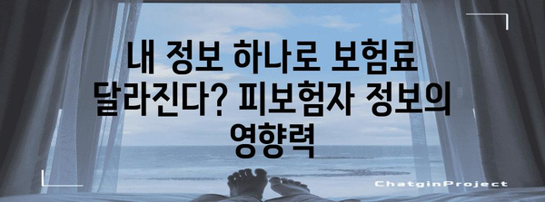 보험 가입 전 꼭 알아야 할 피보험자 정보 | 보험, 가입, 확인, 중요 정보