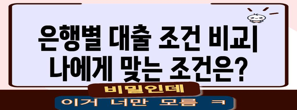 무직자·주부 대출 가능 은행 탐색 | 대출 조건 비교