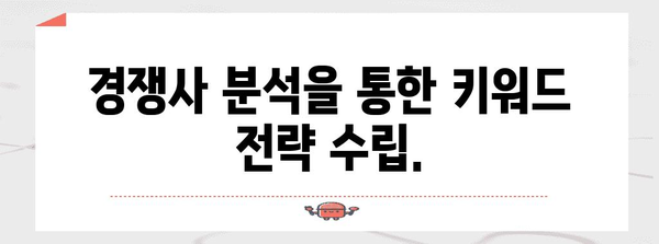 키워드 전략 | 웹사이트 가시성 향상