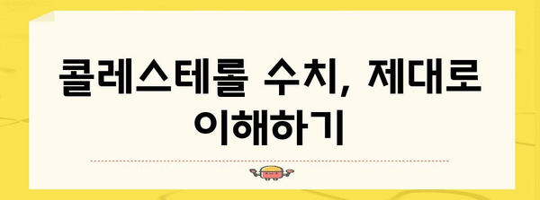 콜레스테롤 낮추기 | 효과적인 생활습관, 식단, 운동법