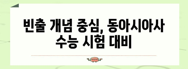 수능 동아시아사 완벽 정복! 핵심 개념 & 문제풀이 전략 | 동아시아사, 수능, 시험, 공부법, 개념 정리, 문제 유형, 효과적인 학습