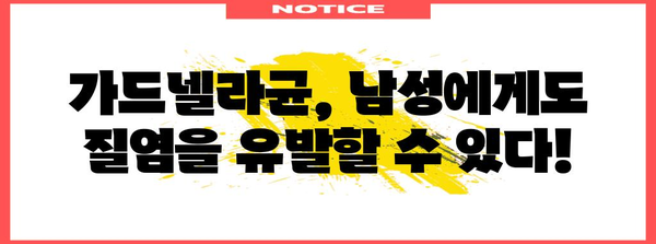 남성 질염 완벽 정복! 가드넬라균 원인과 치료법 알아보기