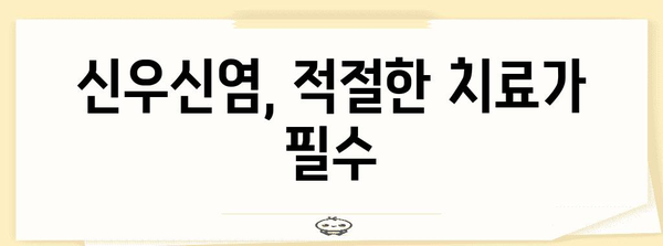 신부전으로 이어지는 신우신염 | 경고 징후와 예방 조치