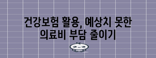 건강보험 활용 | 포괄적인 건강 관리 솔루션