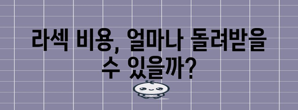 연말정산 라섹, 똑똑하게 환급받는 방법 | 라식/라섹, 의료비 공제, 소득공제