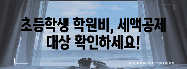 연말정산 초등학교 교육비 꼼꼼하게 챙기는 방법 | 교육비 세액공제, 소득공제, 자녀 학자금