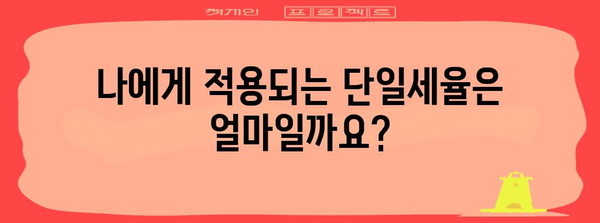 외국인 단일세율 연말정산 완벽 가이드| 궁금증 해결 & 환급받기 | 단일세율, 연말정산, 외국인, 환급