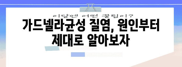 가드넬라균성 질염 정복 가이드 | 원인, 증상, 개선법