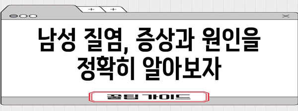 남성 질염 완벽 정복! 가드넬라균 원인과 치료법 알아보기