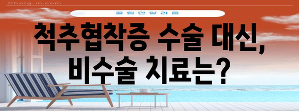 척추협착증 수술 고민 중? 나에게 맞는 선택인가?