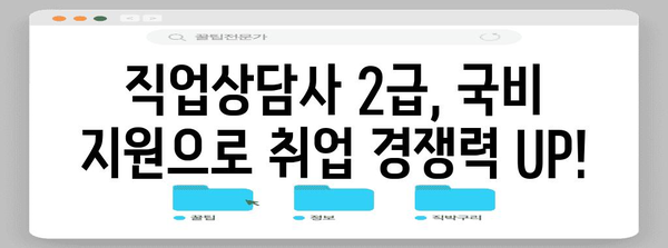 직장인을 위한 취업 자격증 | 직업상담사 2급 국비 지원