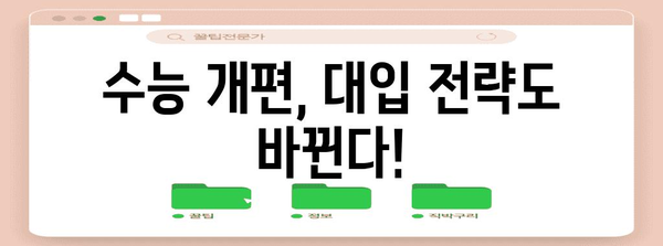 2024 수능 과목 개편, 나에게 맞는 선택은? | 수능, 과목 변화, 학습 전략, 대입