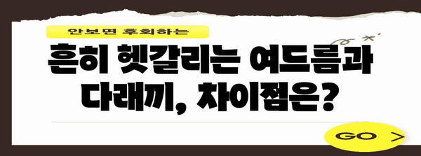 다양한 여드름 증상 이해하기 | 안면의 다래끼에서 겉콩다래끼까지