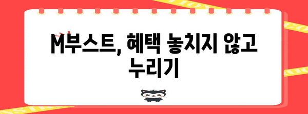 현대카드 M부스트 혜택 완벽 활용하기 | 적립 최대화 팁