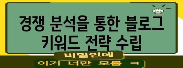 네이버 블로그 성공 위한 키워드 발굴 기법