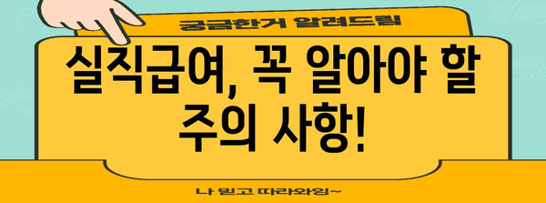 [실직급여 신청 가이드 | 조건과 절차 알아보기]