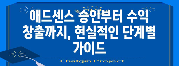 구글 애드센스를 통한 블로그 수익화 | 현실적인 가이드