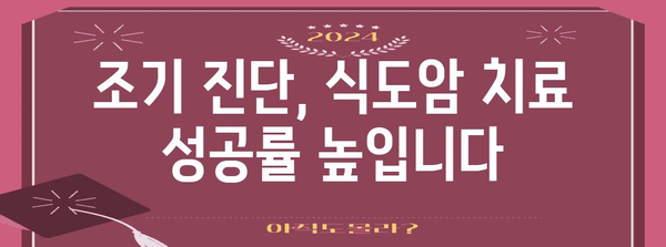 식도암 조기 경고 증상 5가지 알아두기