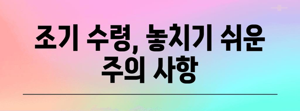 국민연금 조기 수령 조건 파악하기 | 자격, 절차, 주의 사항