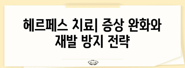 헤르페스 | 완전 가이드 (원인, 증상, 치료)
