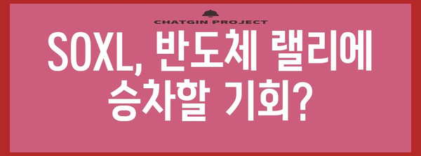 SOXL 투자의 타당성 분석과 시장 전망