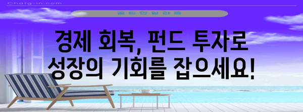 경제 회복 펀드 선택 가이드 | 효율과 영향 분석