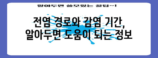 노로바이러스 완벽 대응 매뉴얼 | 전염성, 기간, 경고 기간