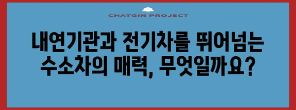 수소차의 모든 것을 알아보기, 원리·장점·미래 전망