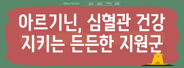 아르기닌의 다채로운 혜택과 주의 사항