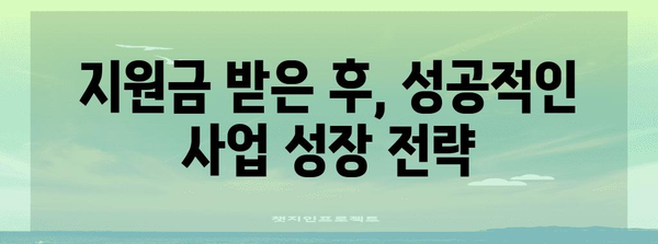 중소기업 지원금 확보를 위한 완벽한 가이드