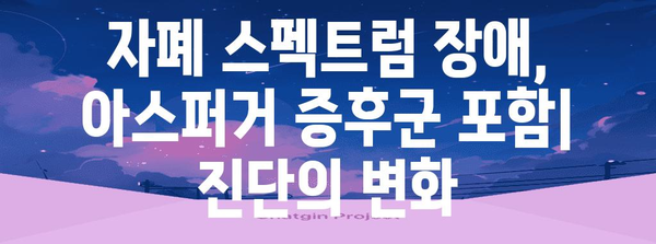아스퍼거 증후군 vs 자폐 스펙트럼 | 차이점과 연관성