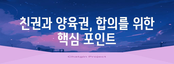 이혼 협의서 작성 가이드 | 친권∙양육권 쟁점 해결