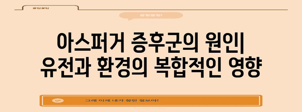 아스퍼거 증후군 이해 | 증상, 원인, 검사 및 치료