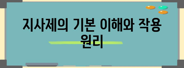지사제 사용법 | 약물 치료와 효능