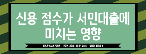 서민대출 자격 조건 파악하기 | 부결사유와 대안 탐구