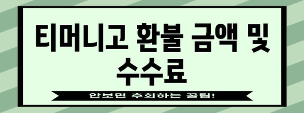 티머니고 고속버스 환불 | 기간, 방법, 주의 사항